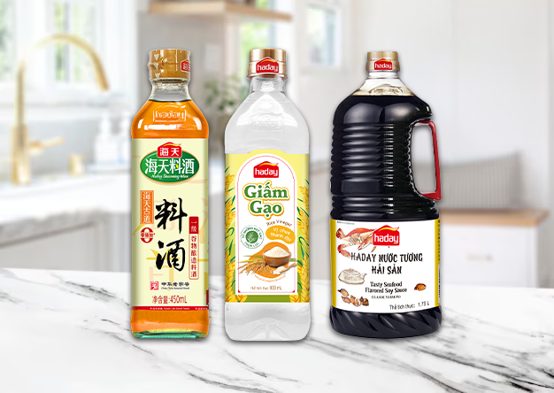 GIẤM - RƯỢU NẤU ĂN